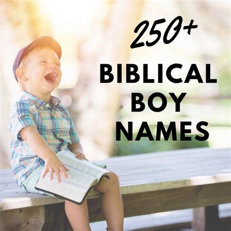 基督教男宝宝英文名字|Biblical Names 圣经中人物名字